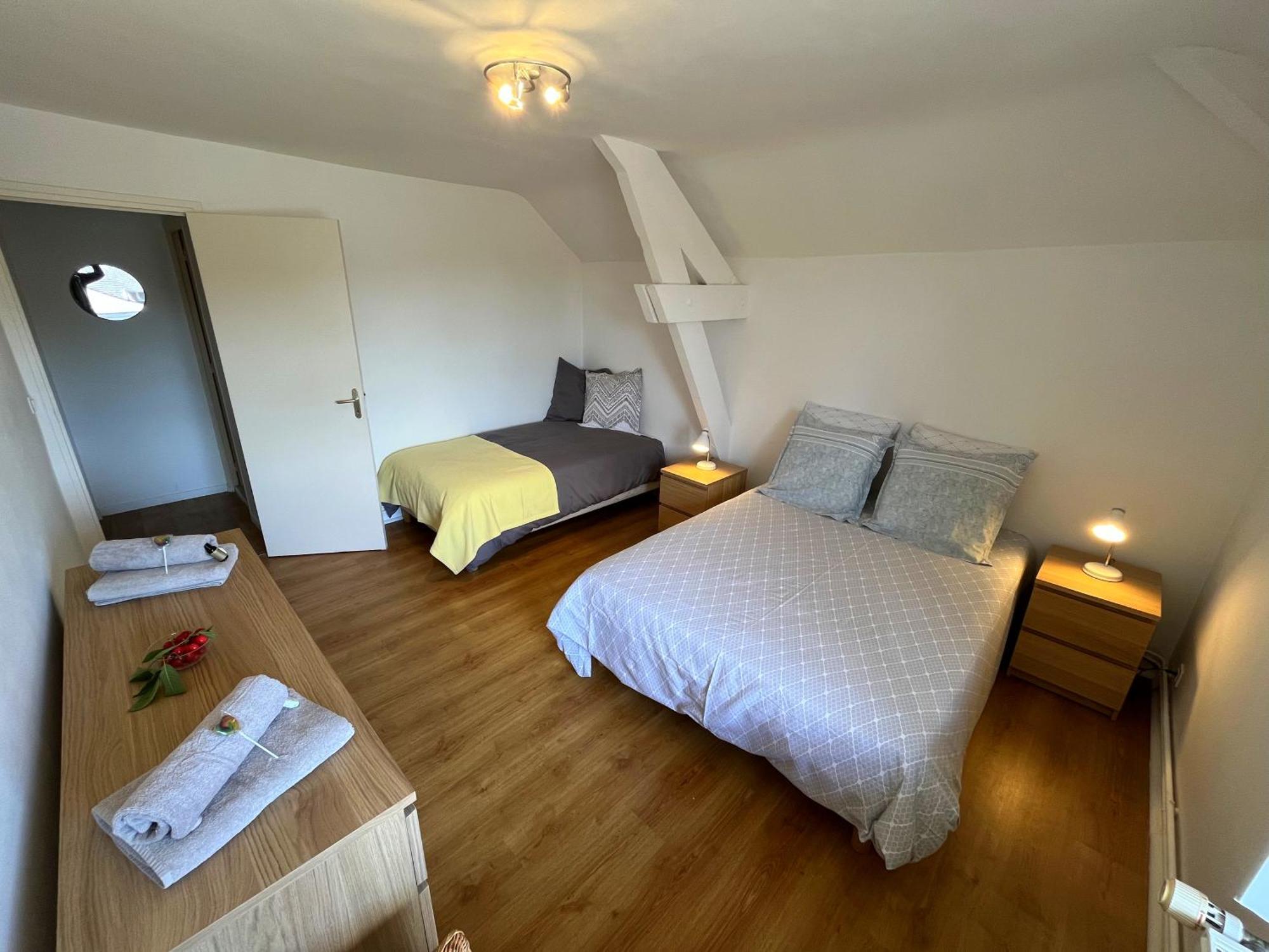 Ecurie Des Charmes A 5 Minutes De La Plage แมร์วิลล์-ฟรองซีวิลล์-พลาจ ภายนอก รูปภาพ